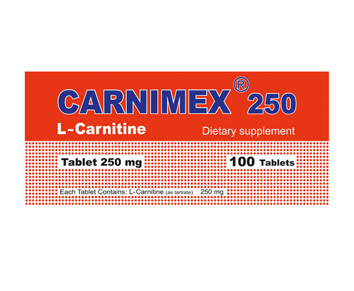 قرص ال کارنیتین 250 شهر دارو | 100 عدد